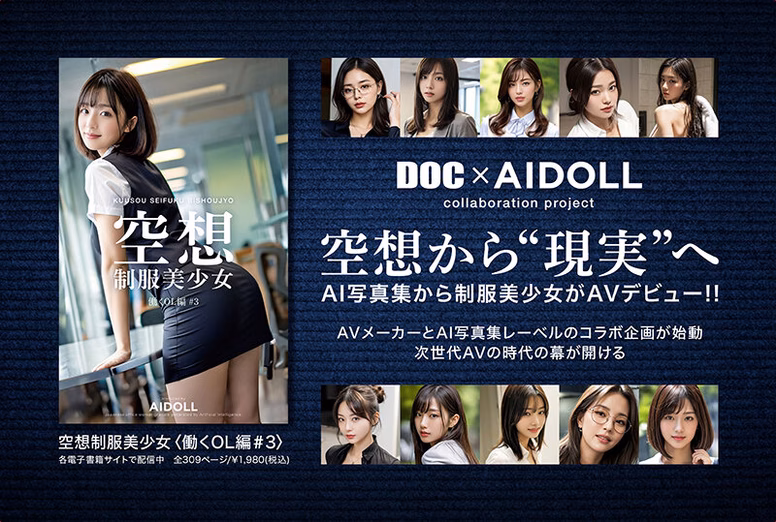 空想制服美少女 AI MODEL AV DEBUT 働くOL編 No1 tbo-sirotoksk.com